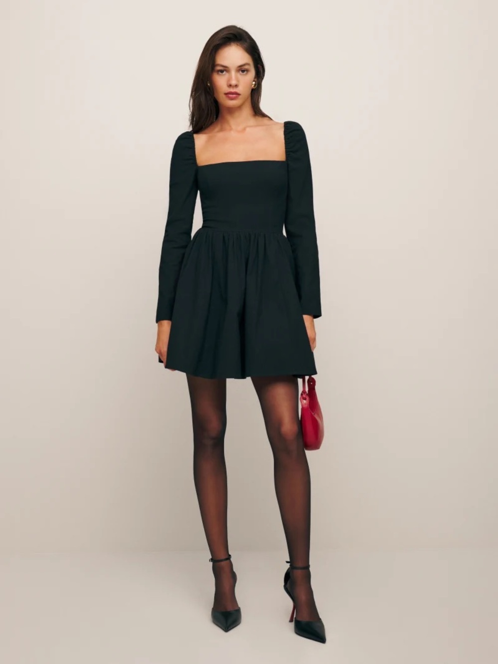 Reformation Parmida Dress - Black